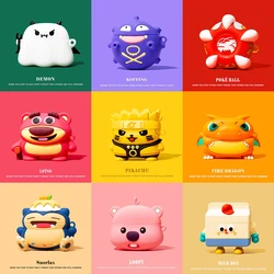 Pokemon Cartoon Case silicone For AirPods 3 Protective sleeve For AirPods Pro 1/2/Pro2 Cover 3D silicone Fall prevention Case