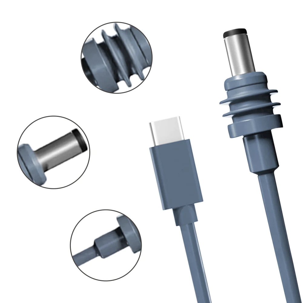 

Для Starlink Mini USB C — кабель питания постоянного тока Шнур 100 Вт Тип-C — кабель постоянного тока Тип-C — постоянный кабель для быстрой зарядки для источника 65 Вт + PD