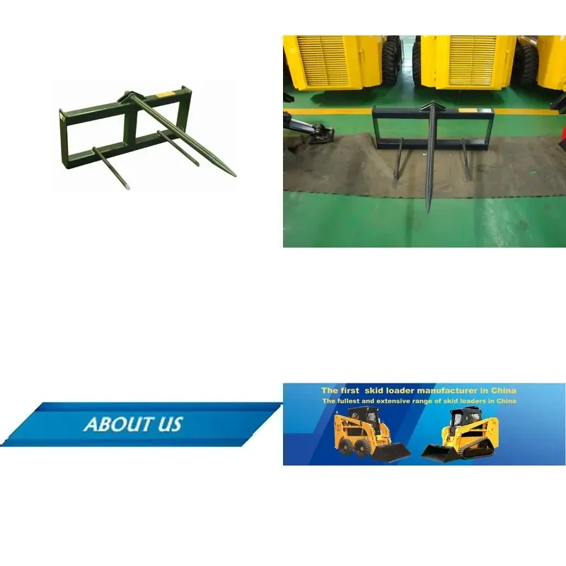 Mobile Accessories Slip Steering Loader Attachment Bundles Handler Fork Slip Steering Accessories Farm