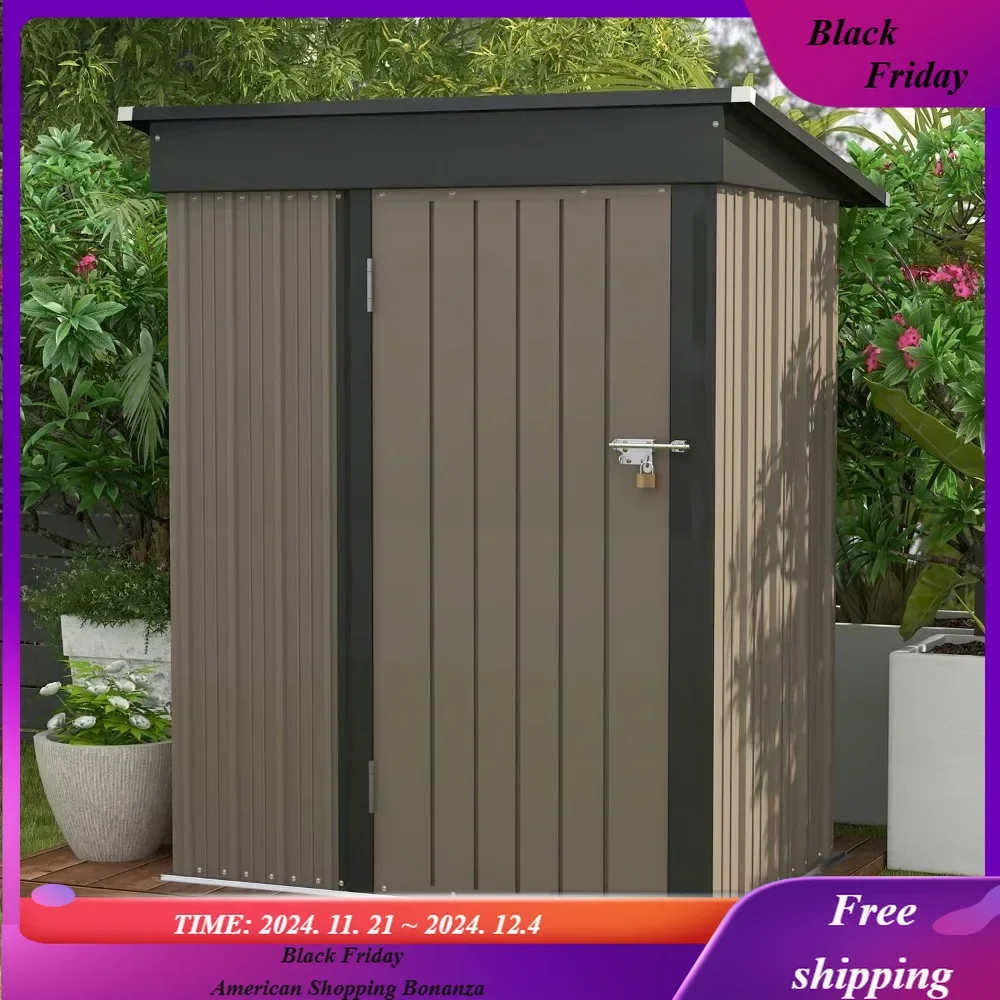 

Outdoor Storage Shed, 5x3 FT Outdoors Storages Sheds, Outdoor Storage Shed