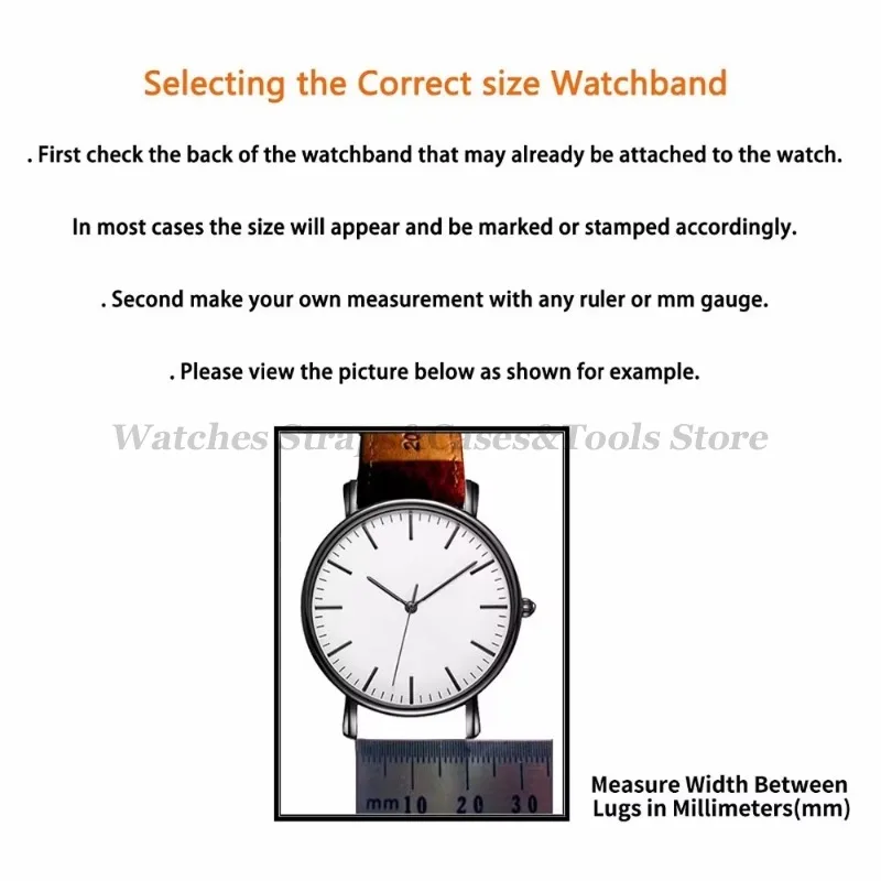 18mm 20mm 22mm 24mm Curved Spring Bar 1.5mm 1.8mm Diameter Watch Strap Link Pins 316L Stainless Steel Curved Watch Strap Links image 6