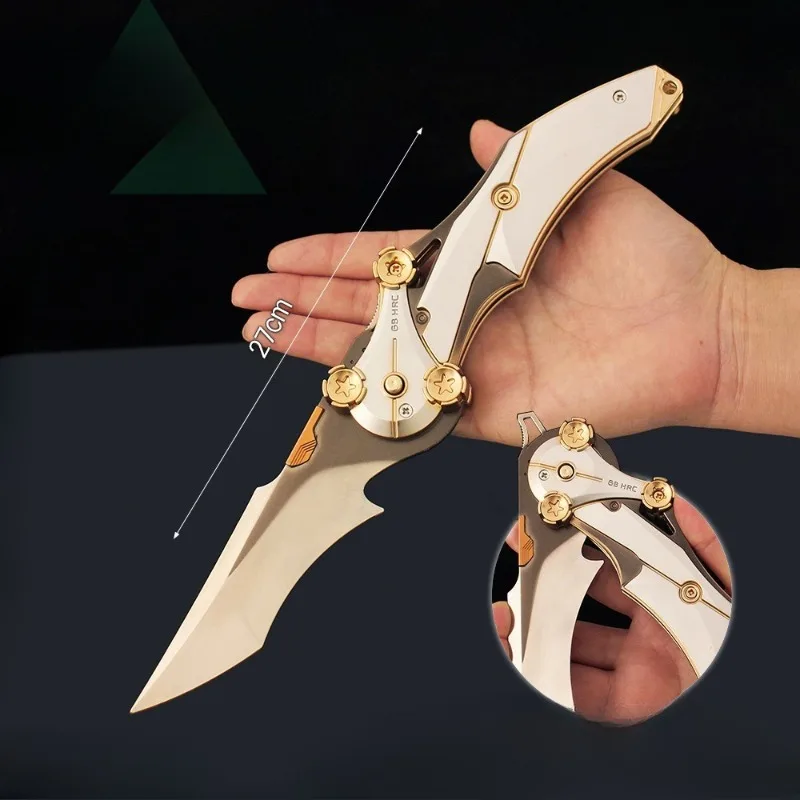 Shuojie Delta Weapons Series - Folding Mercy Knife Model Toy & Display Piece -  Convenient  and  Practical  Home  Decor