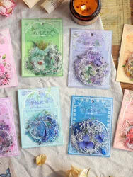 30pcs/1lot kawaii Stationery Sticker Dreaming of Flower Diary Planner junk journal Decorative Scrapbooking DIY Craft Sticker