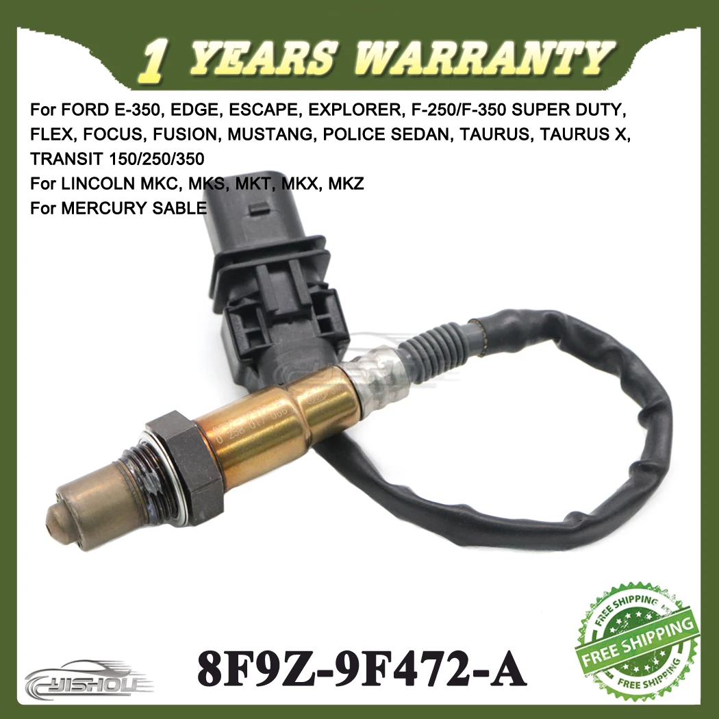 

Новый 8F9Z-9F472-A проводной датчик соотношения воздуха и топлива O2 лямбда кислорода для Ford Flex Mustang Taurus X Lincoln MKS MKT 3,5 л 3,7 л 5,4 л