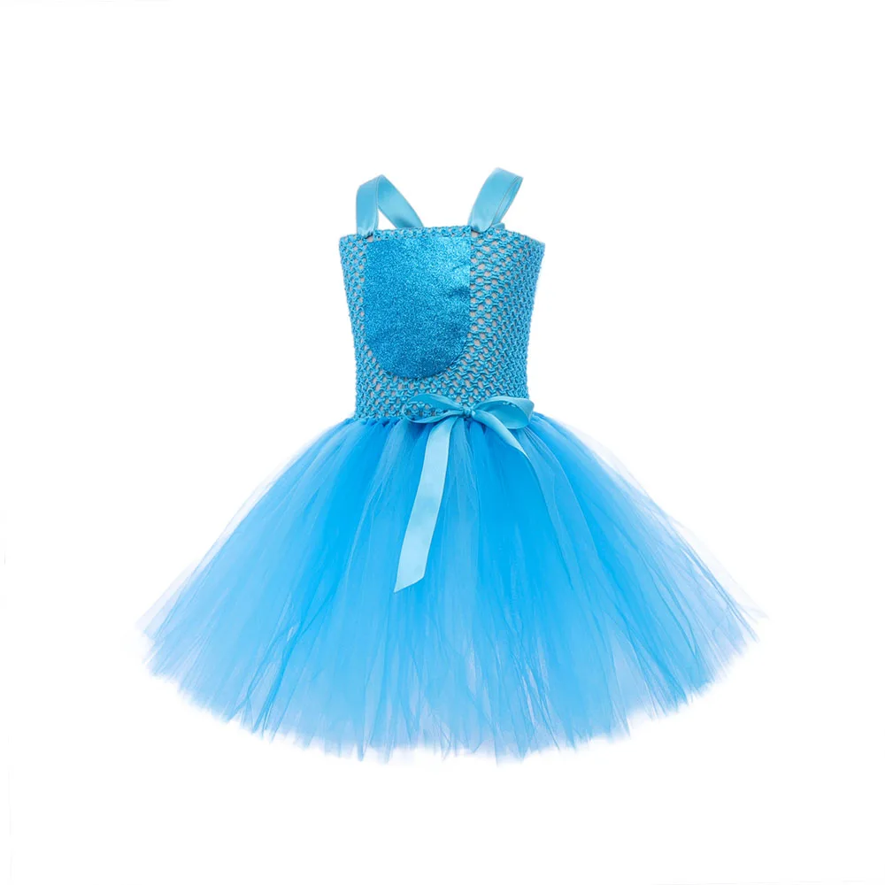 Cartoon Stitch Costume for Girls Tutu Dress Holiday Kids Anime Costume Party Dresses Children Girl Cosplay Fancy Dress Tulle