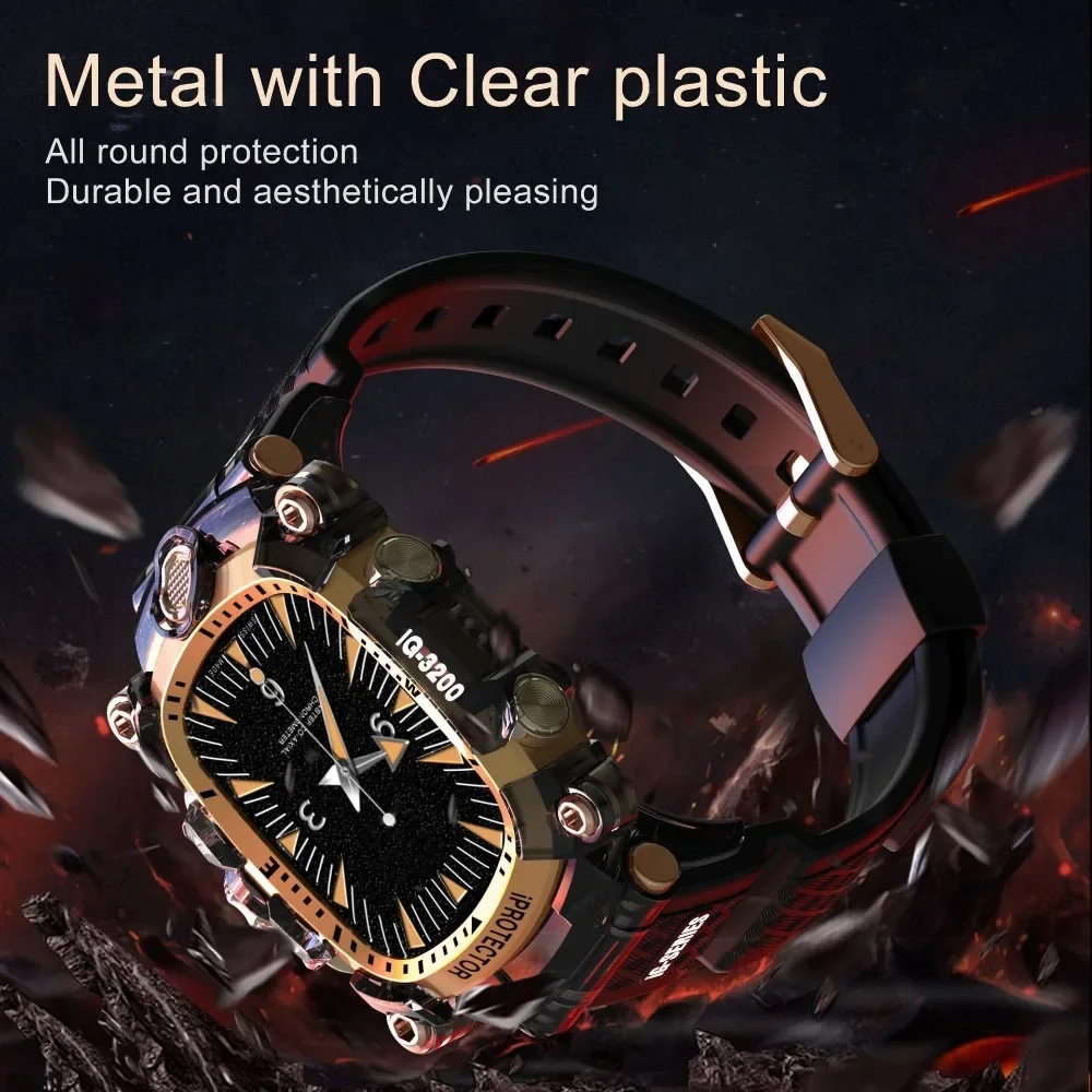 طقم تعديل حافظة فاخرة من الفولاذ المقاوم للصدأ لسلسلة ساعات أبل 10 شريط مطاطي لسلسلة iWatch 10 46 مللي متر سوار مجدد