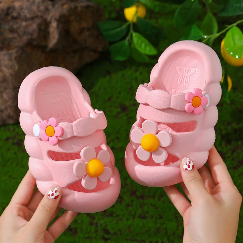 Baby sandals with soft soles for princess children sandals  kids shoes