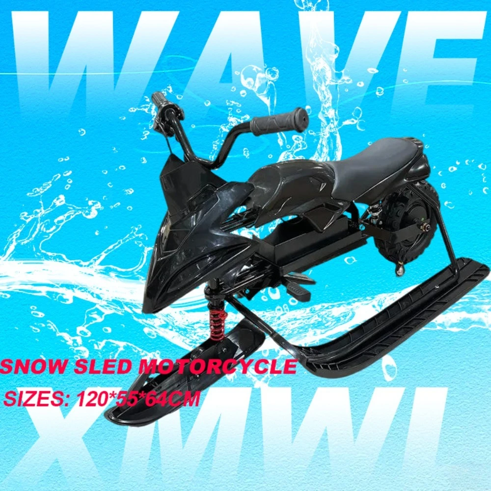 

Winter Outdoor Snowmobile, Anti-skid Tire Electric Snowmobile, Children's Sled, Winter Entertainment, Snow Sled Motorcycle