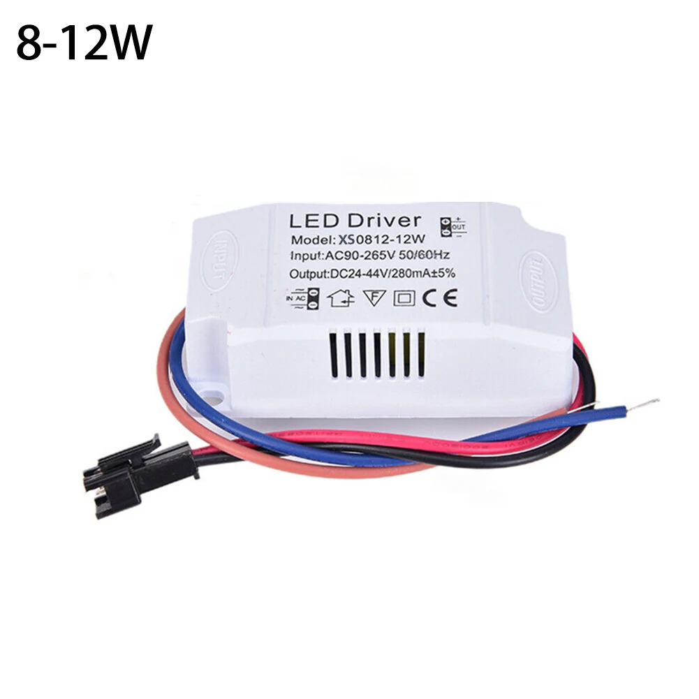 LED Driver 300ma 3W 4-7W 8-12W 13-18W 18-24W Down Lamp Power Supply Adapter Unit AC85-265V Panel Light Transformer Beginners