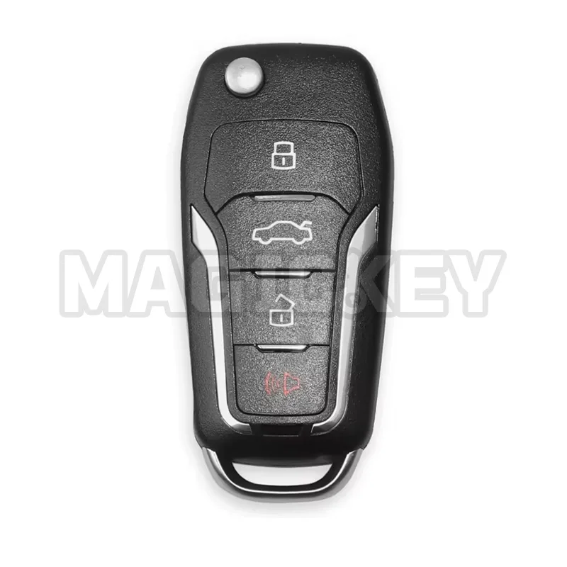 1 Uds Xhorse VVDI XNFO01EN llave remota Universal inalámbrica 4 botones para F-ord versión en inglés