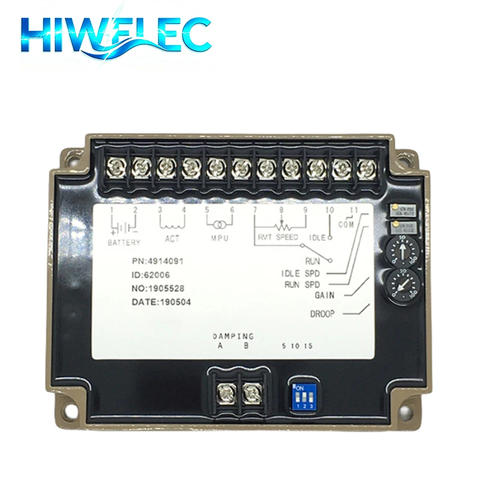 4914091 Speed Controller Speed Control Unit for Diesel Engine Electronic Governor Generator Parts