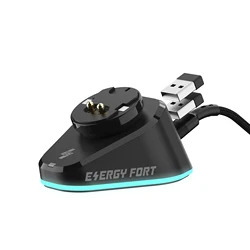 Charging Dock for Logitech G Pro X Superlight 2/1 G502 G502X Plus G703 G903 G403 Lightspeed Mouse Charger Stand Base LED