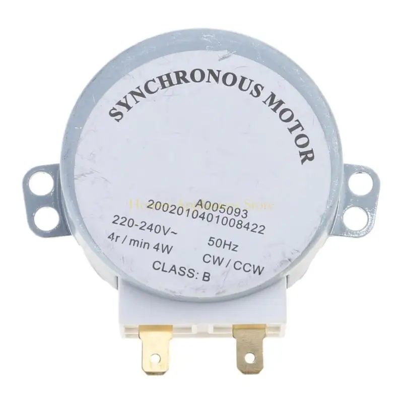 D0AB AC 220V-240V 4RPM 4W Синхронный двигатель TYJ50-8A7 Микроволновая печь Поворотная лоток воздуходувка воздуха