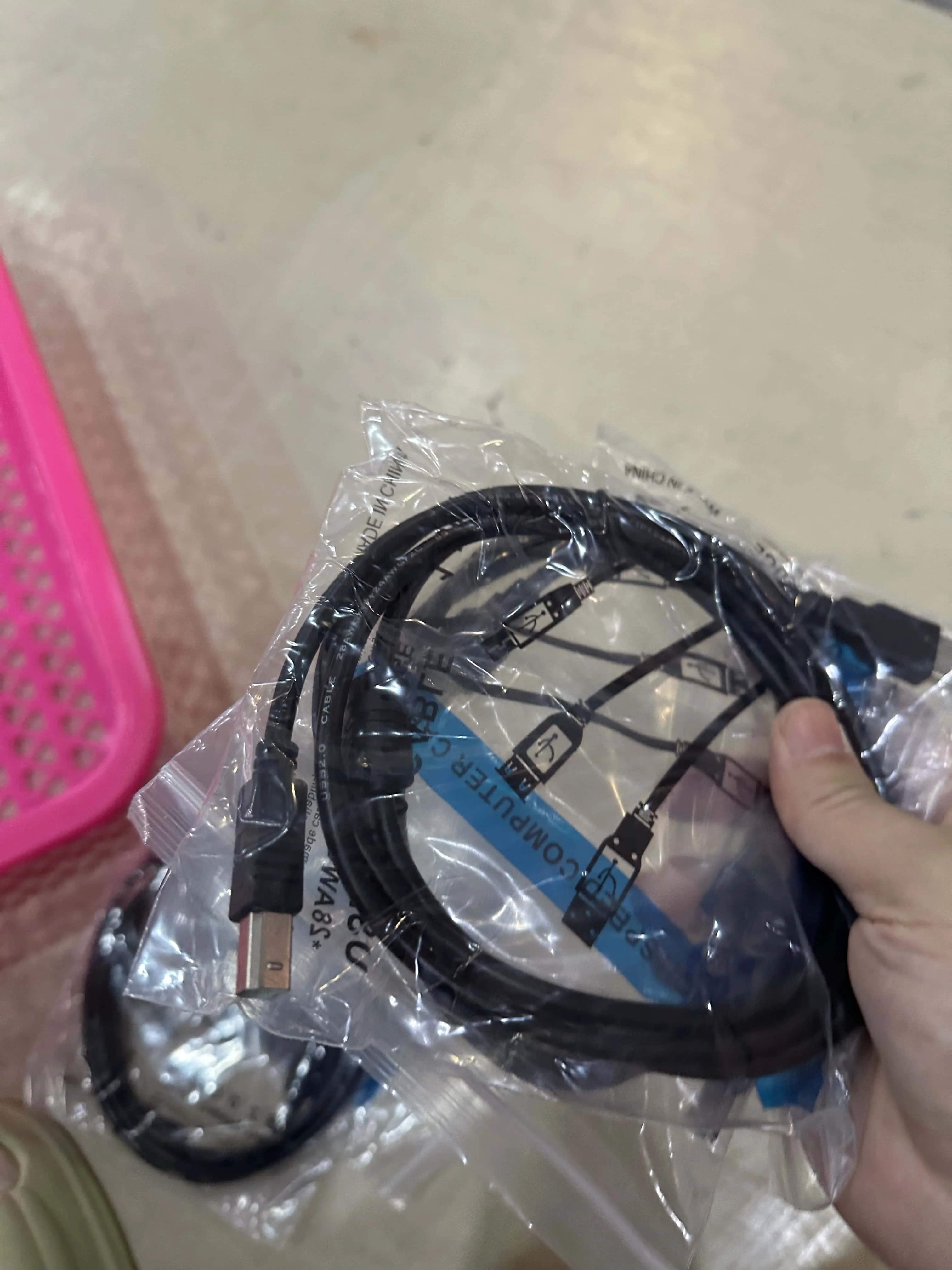 High Speed USB A to B Cable for Canon Brother Hp Epson Samsung Label Printer Electronic Piano Type B 2.0 50cm 2m 3m 5m Data Cord