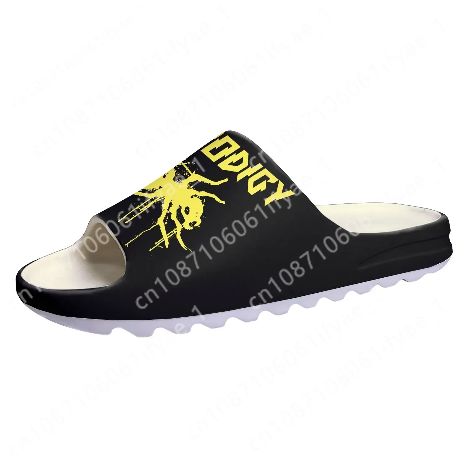 The Prodigy Rock Band Soft Sole Sllipers Home Clogs Step on Water Shoes Mens Womens Teenager  Bathroom Customize on Shit Sandals