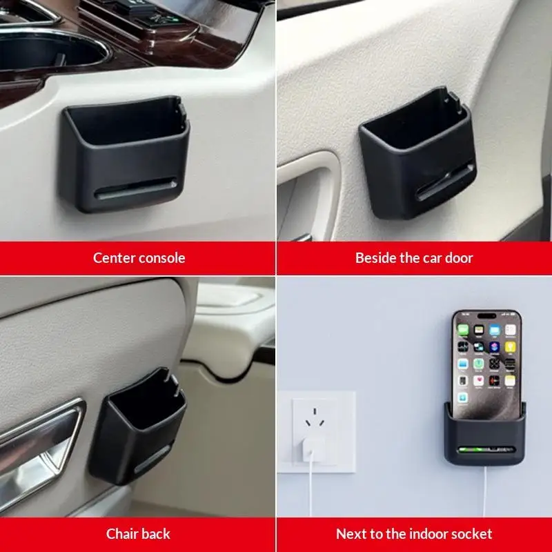 Universal Car Accessories Organizer Large Capacity Coin Holder Versatile Mobile Phone Cable Key Sundries Box