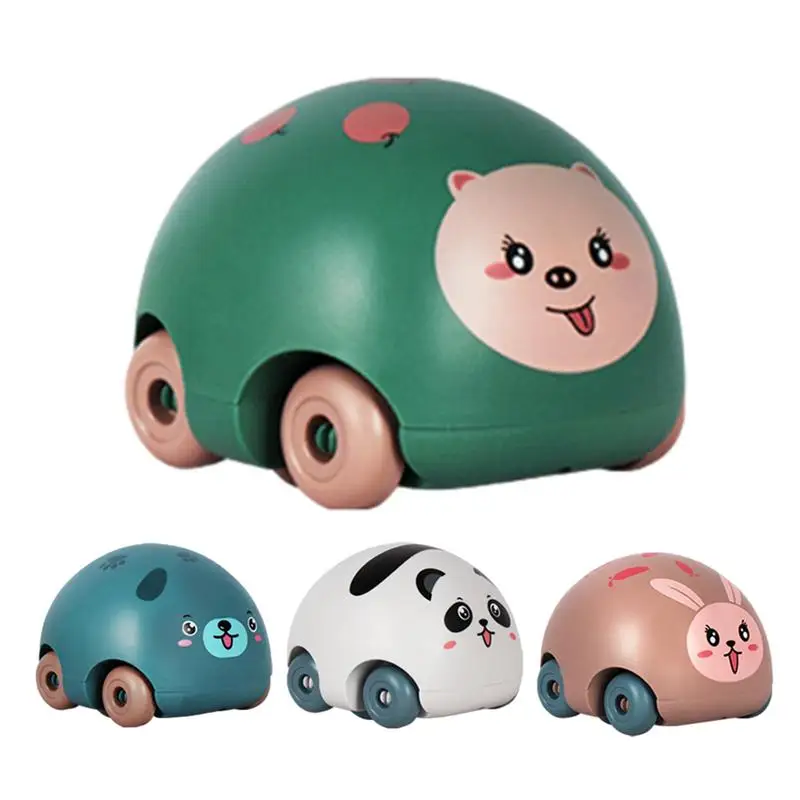 Animal Shape Simulation Car toy Toys Educational Toys For Home School Fall-Resistant Cute Animal Toys perfect gift for children