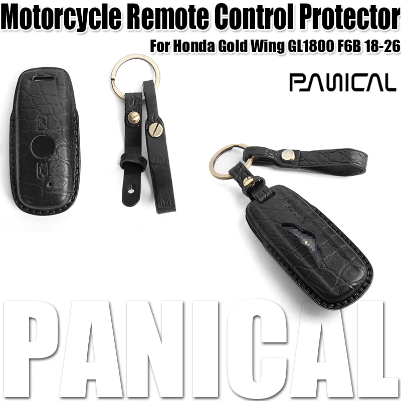 Panical For Honda Goldwing GL1800 2018-2026 Motorcycle Key Case Key Protection Key Fob Cover case Shell Cover Protector