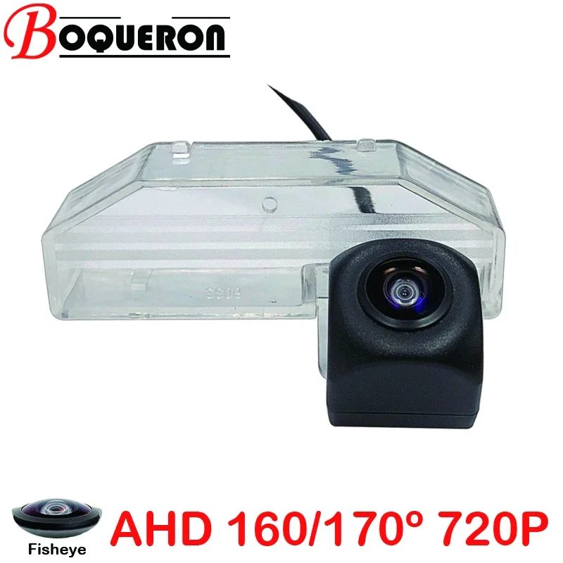 Fisheye 170 Degree HD 1280x720P AHD Car Vehicle Rear View Reverse Camera For Mazda CX-9 RX-8 Mazda6 6 Atenza GH 2002~2017