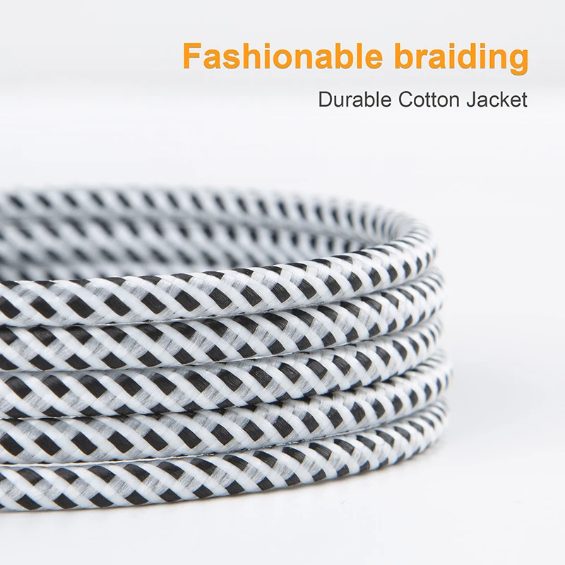 CableCreation Cable trenzado USB a micro USB Cable de sincronización de datos de carga rápida USB 2.0 de 4 pies Negro