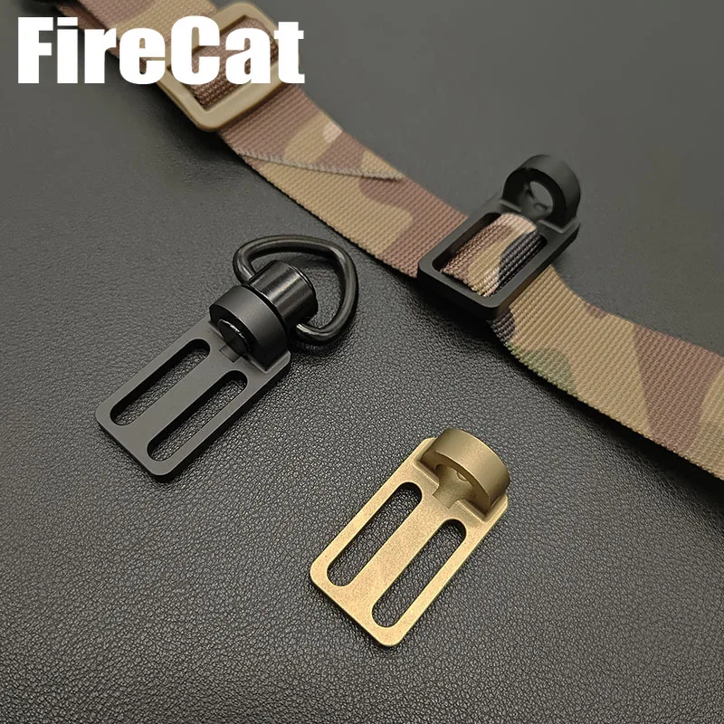 

1PC Tactical Quick Detach Release QD Sling Swivel Scope Metal Mount Ring Works With 2 To 1 Point Sling Shoulder Accessories