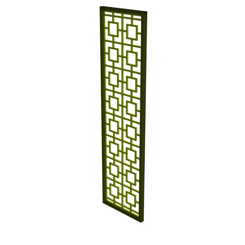 High end  decorative aluminum luxury laser cut partition screens