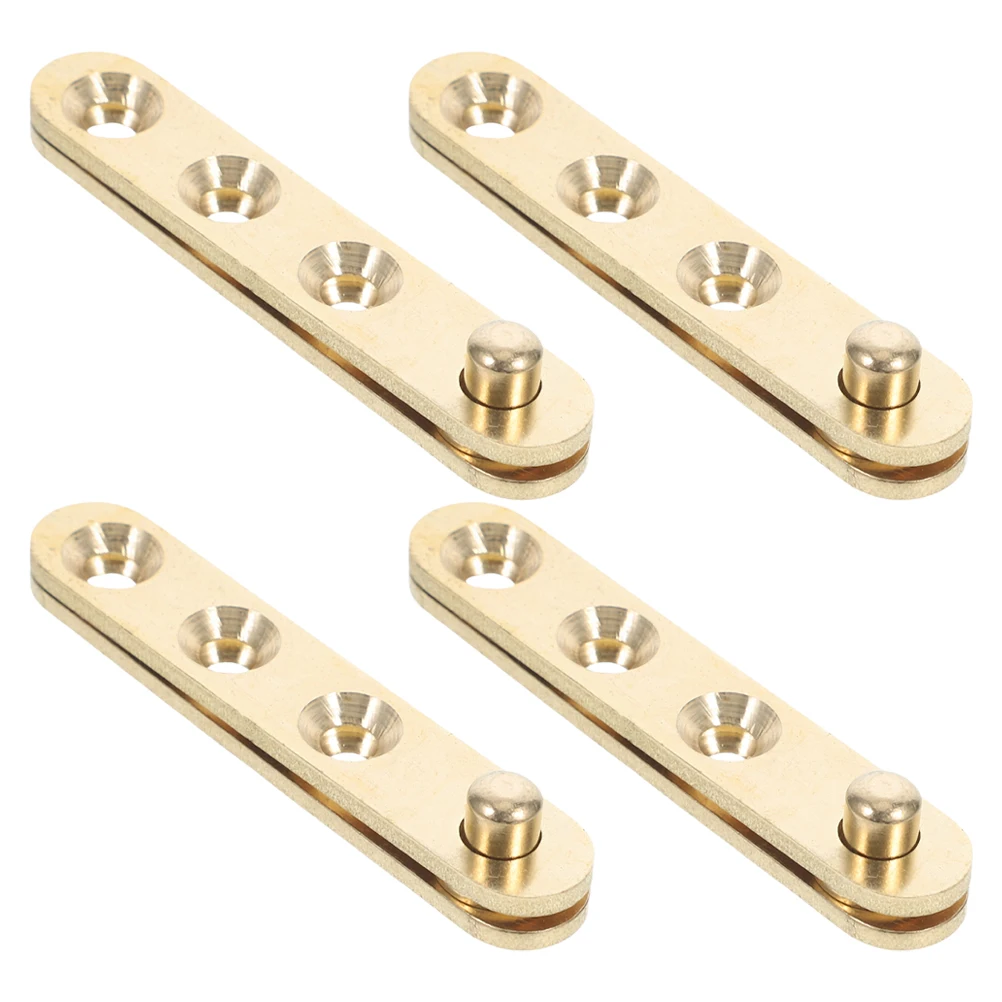 

8pcs Duty Door Hinge Pivot Concealed Cabinet Pivot Hinge Heavy Duty Universal Small Door Hinges Hardware Glass Wooden Doors