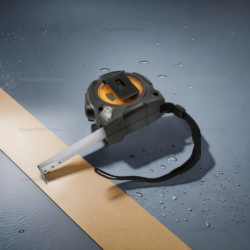 Self-locking Thickened Steel Tape Measure Heavy Duty Wear-resistant Portable Ruler for Home Construction Carpentry