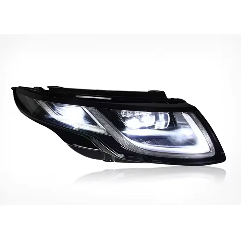 SJC Auto Car Head Light For Land Rover Range Rover Evoque 2013-2017 Headlight Upgraded New Style LED Headlights