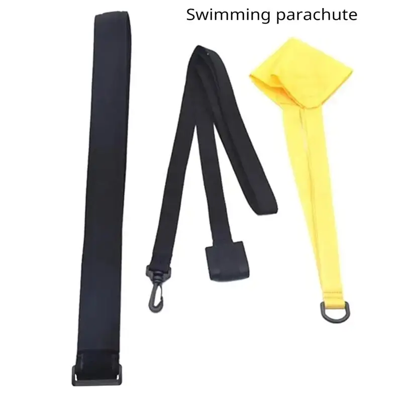 Y67A-Swim Resistance Belt Swim Parachute Strength Training Exerciser Drag Parachute Trainer For Children Adults B
