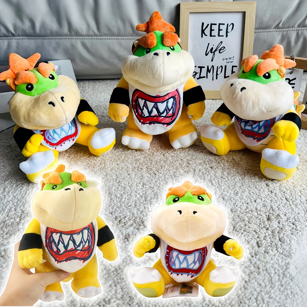 

18-20cm Bowser Plush Toys Cartoon World Cartoon Cute Plushie Anime Birthday Kuba Doll Stuffed Gift Plush Festival Gifts