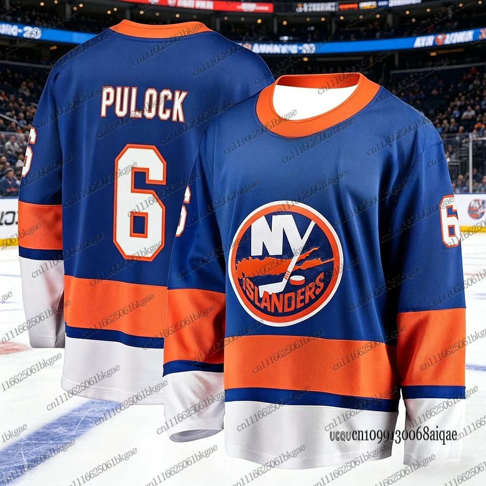 Autumn Winter New Hockey Jerseys For Men New York Blue Hockey Jerseys Casual Sports Hockey Jersey Parent Child Hockey Jerseys