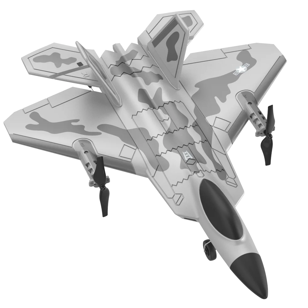 BM16 4CH RC Fighter Jet Fixed-Wing EPP Foam Stealth Glider 3D/6G Dual-Mode Gyro RTF