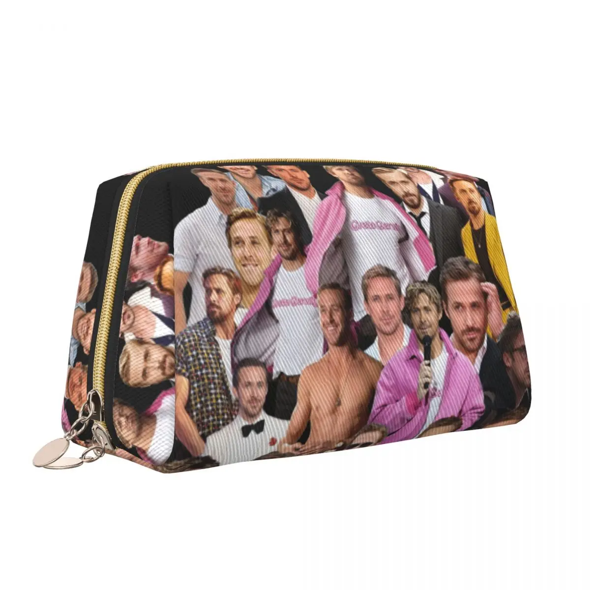 Travel Canadian Actor Ryan Gosling Toiletry Bag Portable Cosmetic Makeup Organizer for Women Beauty Storage Dopp Kit Box