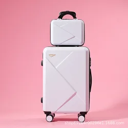 (27) New 20-inch Korean-style suitcase, trolley case, mother suitcase, universal wheel, 24-inch password case