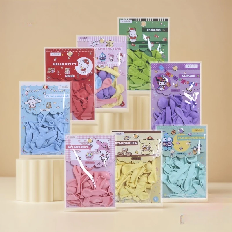 

Kawaii Hello Kitty Balloon Party Cute Cartoon DIY Birthday Festival Wedding Desktop Decoration Decoration Student Gift Wholesale