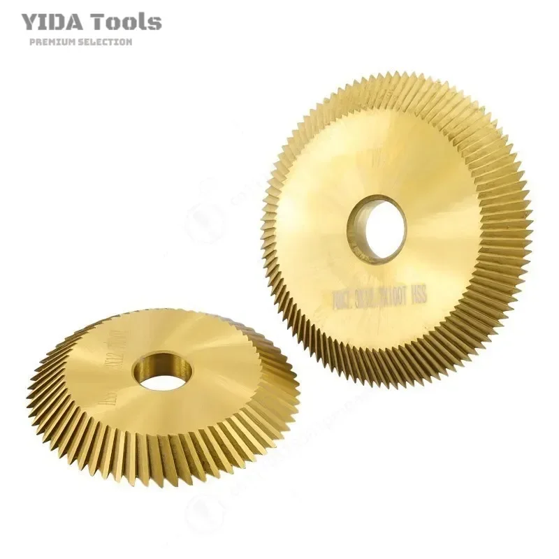 Double Sided High Speed Steel Key Blade for Key Copying Machine Multi Functional Tool Replacement Part
