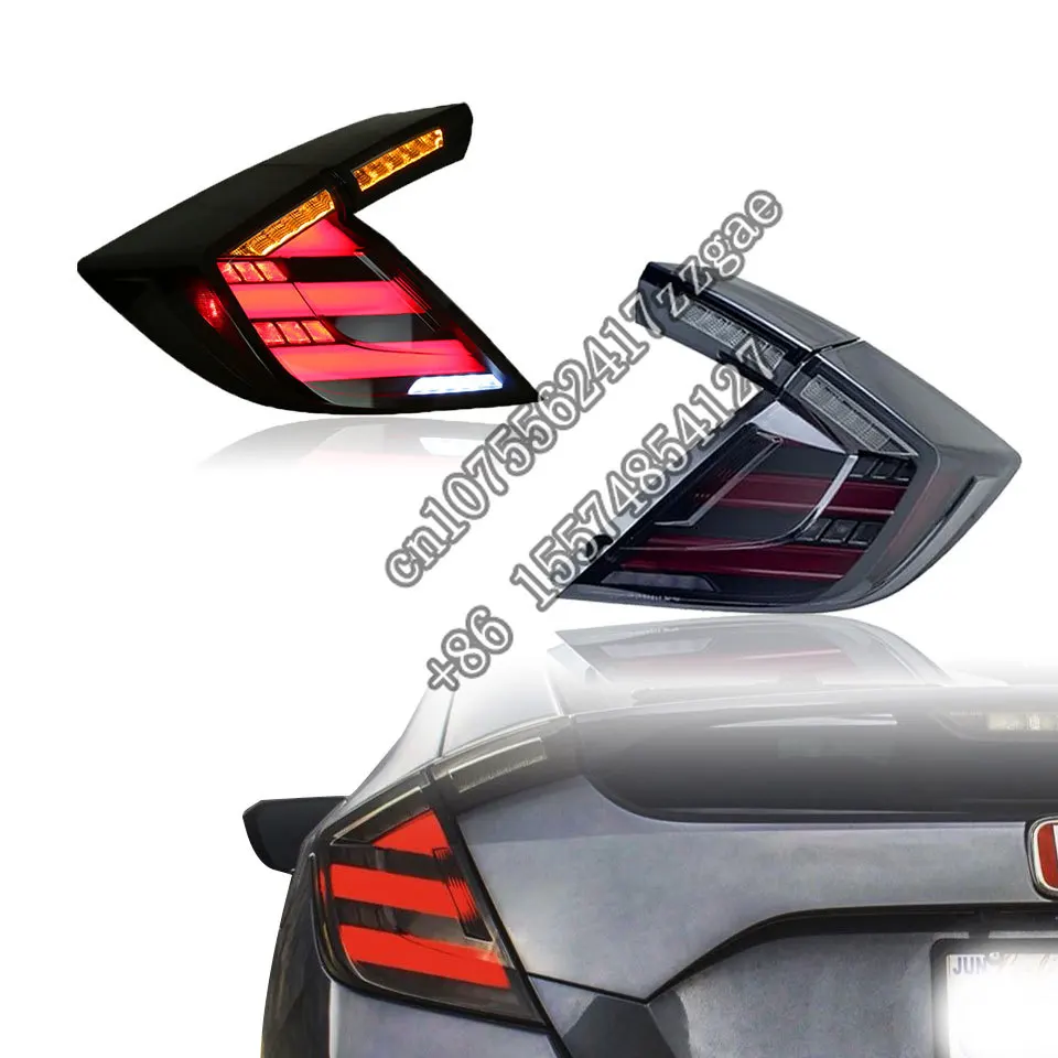 

2023 model Tail Lights Auto Parts Led Tail Lights For Honda hatchback Civic