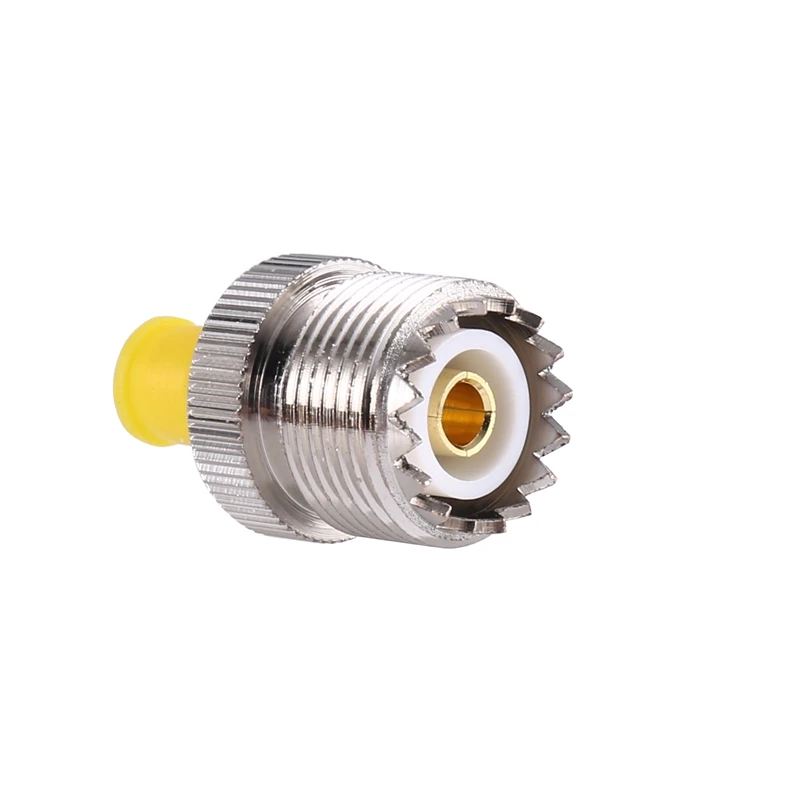 

【Y46Q】10PCS SMA Female To UHF Female RF Coaxial Connector Adapter SO-239 SO239 To SMA