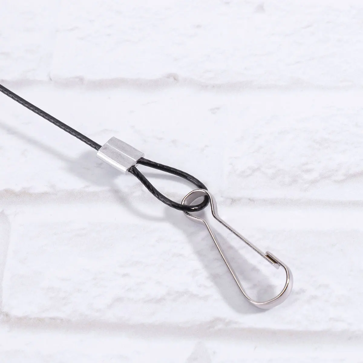 4Pcs Grow Light Hangers Wire Rope 2Mm 500Mm Strong Support Hook for Plant LED Light Growing System Setup