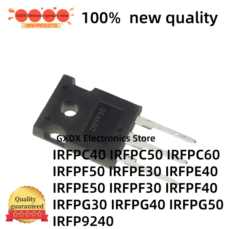 5-10PCS new IRFPE30 IRFPE40 IRFPE50 IRFPC40 IRFPC50 TO-247 I