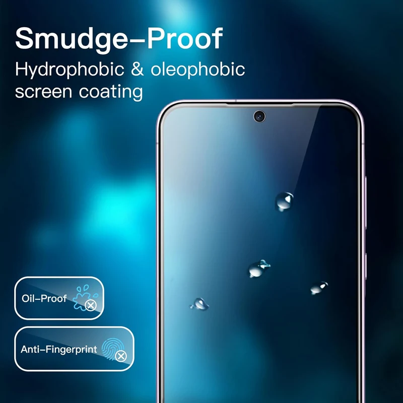 Tempered Glass For Samsung Galaxy A35 A55 5G Screen Protector Film HD Crystal 9H Protective Transparent Phone Glass