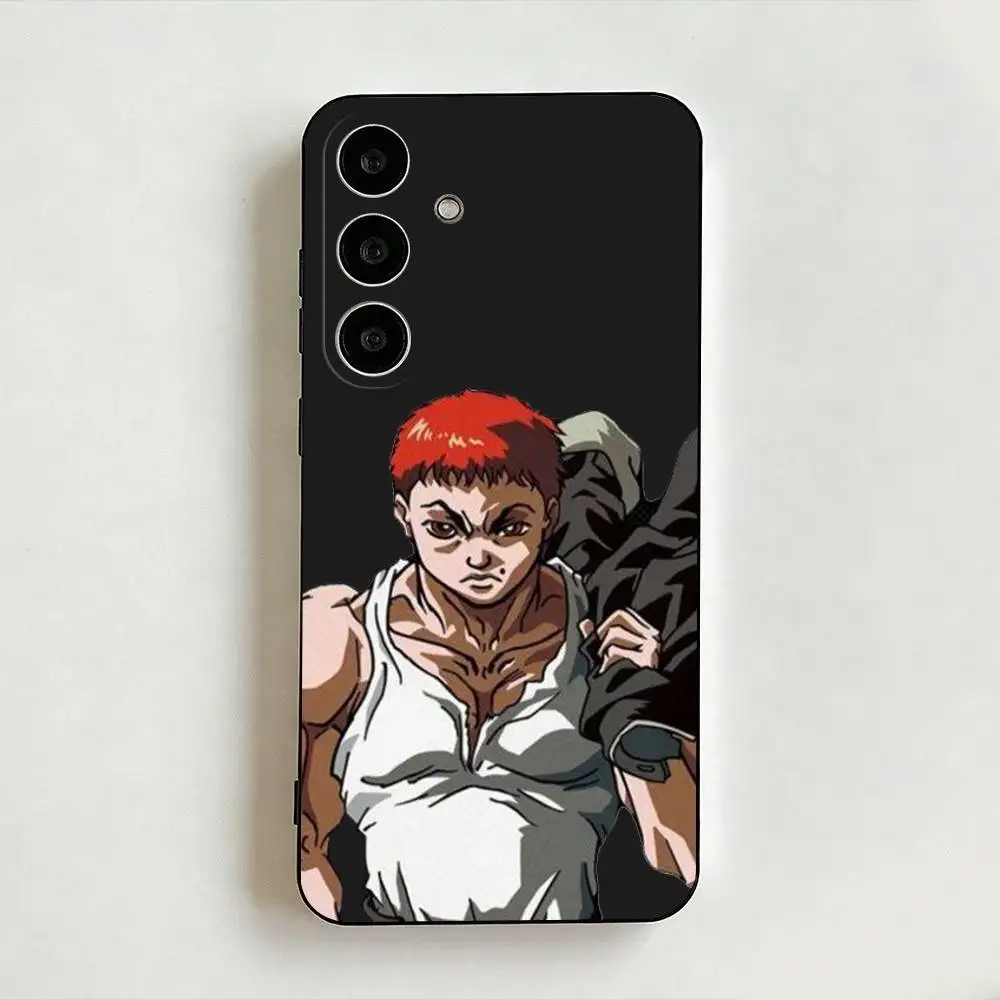 Baki Dou Hanma BAKI Phone Case For Samsung Galaxy A73,A72,A71,A70,A53,A52,Cover Black Shell ll