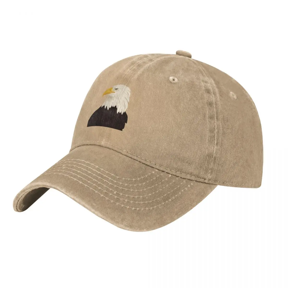 Bald Eagle Bird Art Baseball Cap sun hat Brand Man cap Man Women's