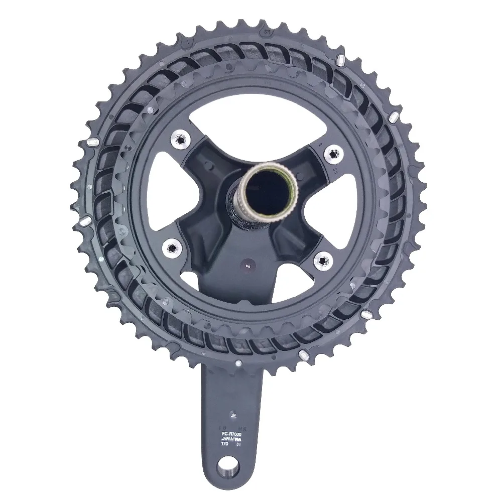 Shimano-自転車クランクセット,hollowtech ii FC-R7000,2x11スピード