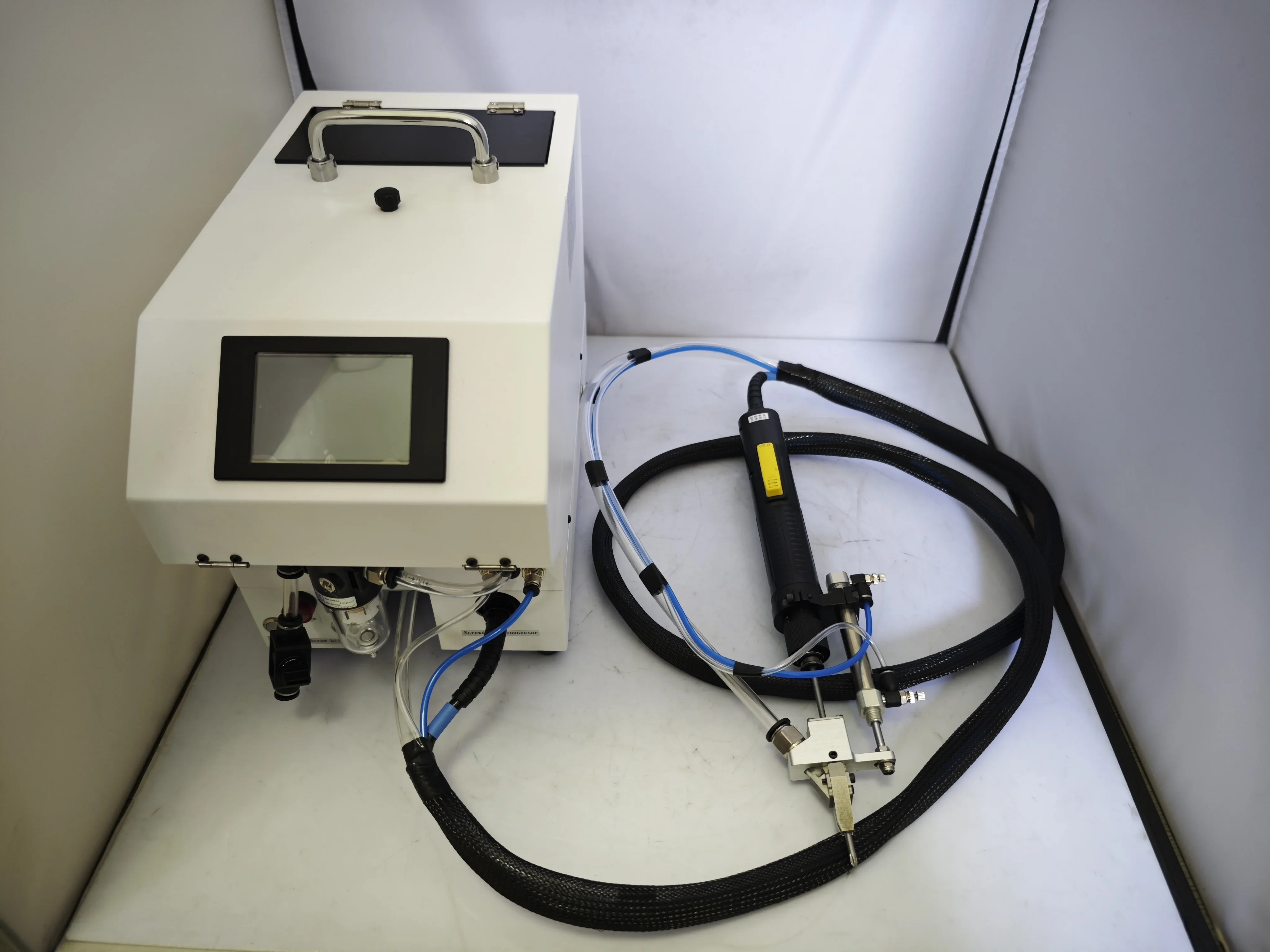 

Hand -held air Screw Feeder Machine, Screw Conveyor machine, screw arrangement machine Track Adjustable Suitable M1.2-8.0mm