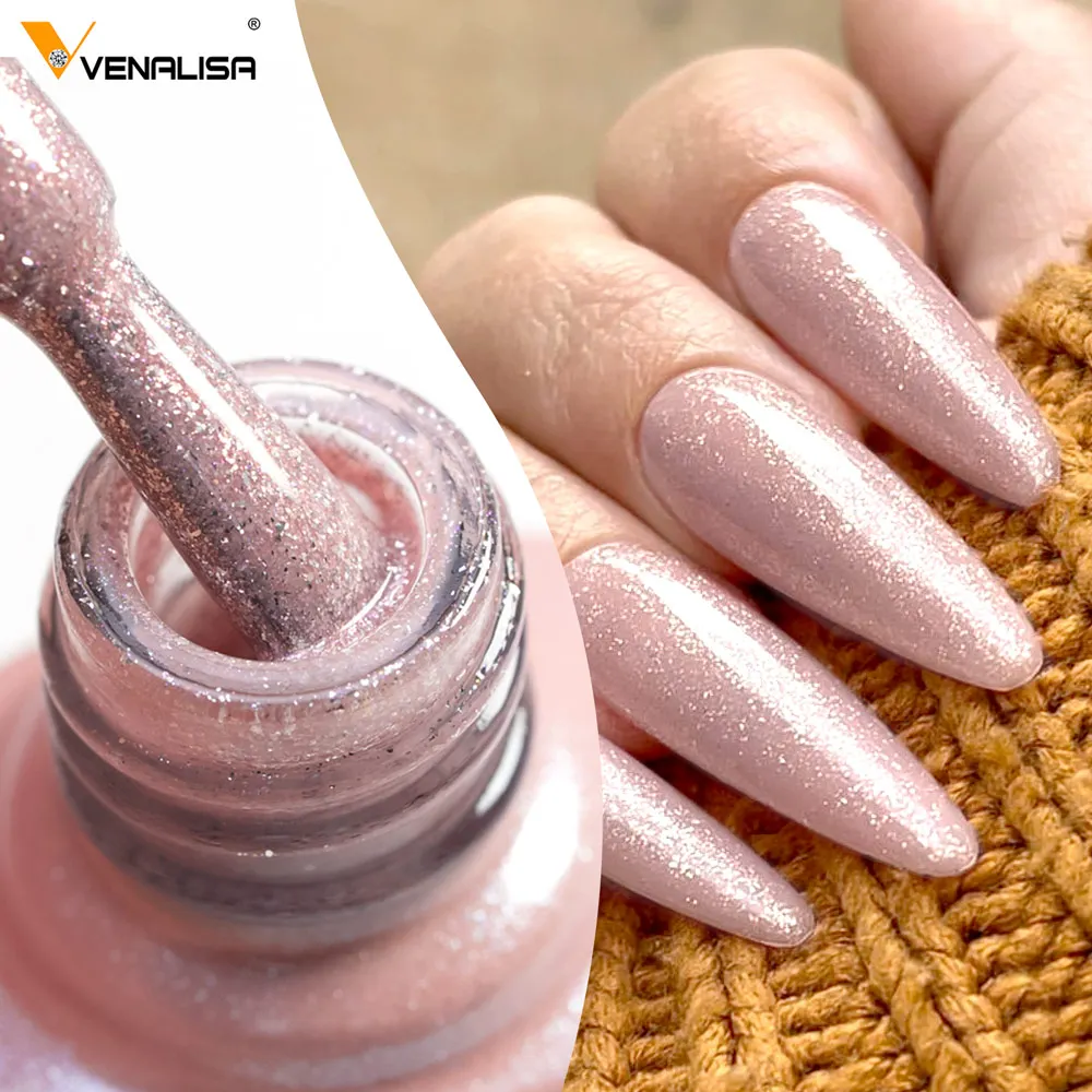 VENALISA VIP5 Nagelgelpoliermittel, 7,5 ml, HEMA/TPO-frei, semi-permanenter Nagellack, Super-Textur, extrem glänzendes, langlebiges Top-Gel – Detail 18