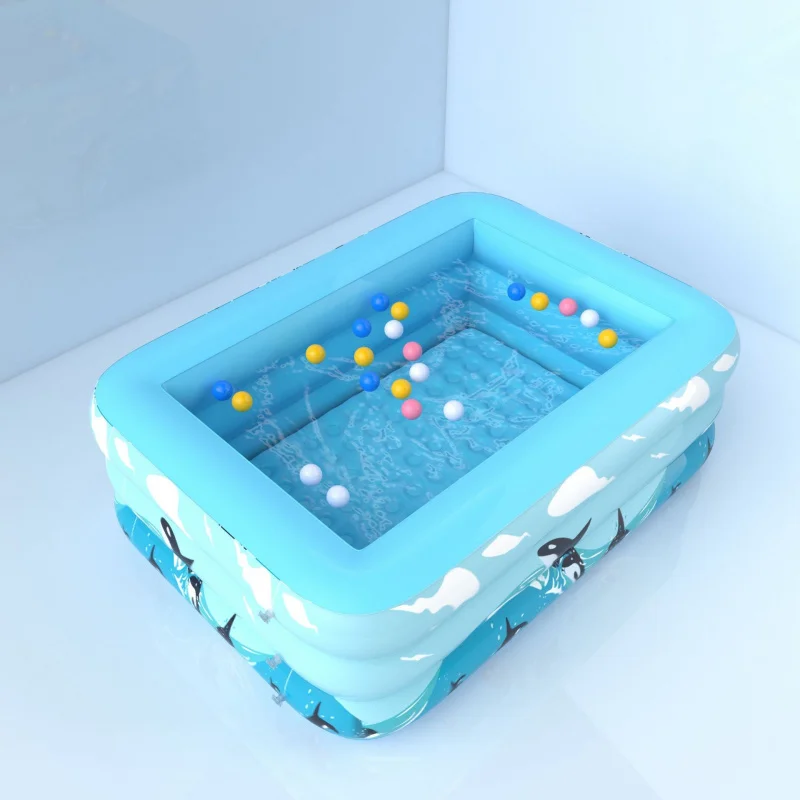 大人用屋外プール、子供用バブルボトムオーシャンボールプール、ベビー用ウェーディングプール、厚みのあるインフレータブルニュープール