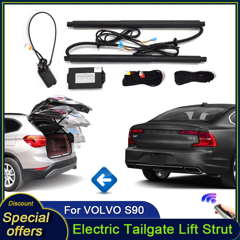 For VOLVO S90 2016~2024 Car Electric Tailgate Tail Gate Strut Vehicle Power Rear Door Lift System Kit for Trunk