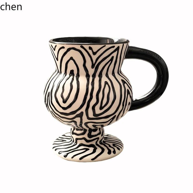 Picture 6: Hxl hand-painted tree ring coffee cup exquisite tea cup and saucer set ceramic